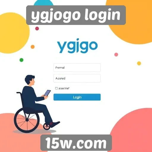 Acessibilidade para usuários no site ygjogo login